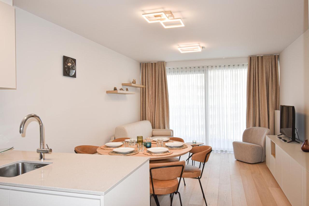 Crystal Residences - Luxurious Seaside Apartments オステンド エクステリア 写真